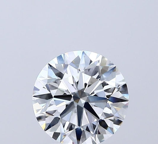 Lab-Grown Round Diamond - 2.03 Carats, F Color, VVS2 Clarity - Certified by IGI - Report Number: LG691529912