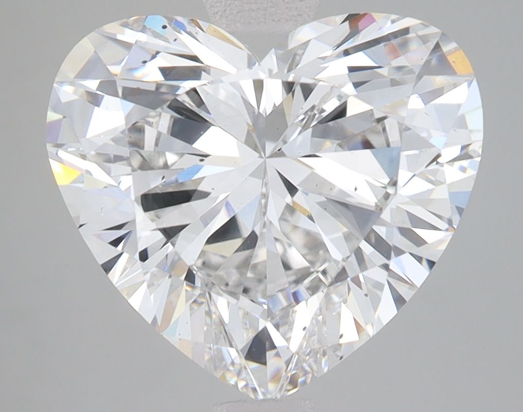 Lab-Grown Heart Diamond - 4.57 Carats, F Color, VS2 Clarity - Certified by IGI - Report Number: LG659412251