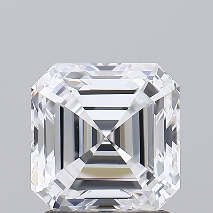 Lab-Grown Asscher Diamond - 1.47 Carats, D Color, VVS2 Clarity - Certified by IGI - Report Number: LG704584366