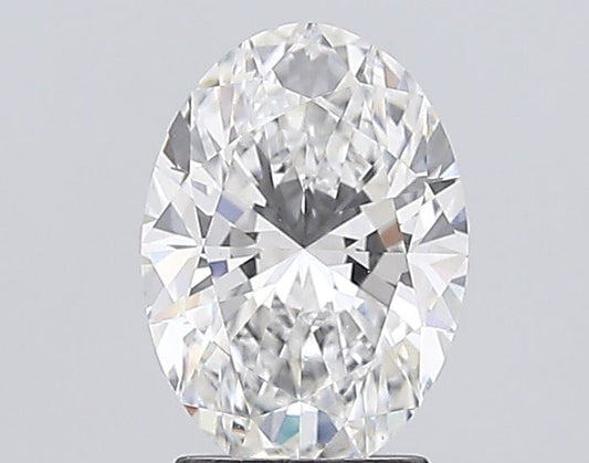 Lab-Grown Oval Diamond - 2.51 Carats, E Color, VS1 Clarity - Certified by IGI - Report Number: LG687581252