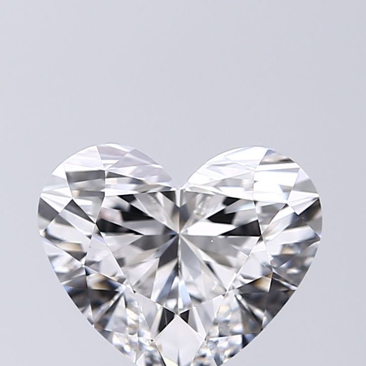 Lab-Grown Heart Diamond - 2.02 Carats, F Color, VVS2 Clarity - Certified by IGI - Report Number: LG620435956