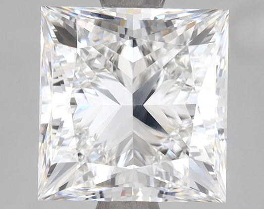 Lab-Grown Princess Diamond - 3.54 Carats, E Color, VVS2 Clarity - Certified by IGI - Report Number: LG650480009