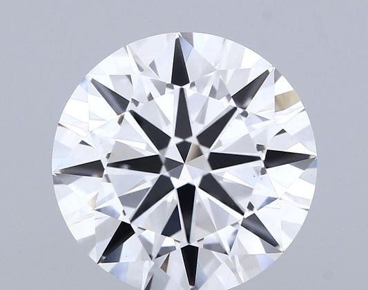 Lab-Grown Round Diamond - 6.02 Carats, E Color, VS1 Clarity - Certified by IGI - Report Number: LG671457785