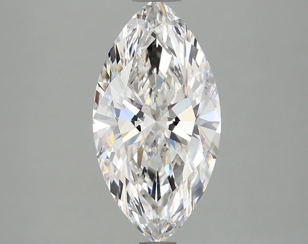 Lab-Grown Marquise Diamond - 1.97 Carats, F Color, VVS2 Clarity - Certified by IGI - Report Number: LG666436957