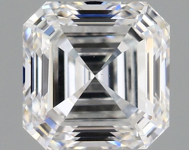 Lab-Grown Asscher Diamond - 1.1 Carats, D Color, VS1 Clarity - Certified by IGI - Report Number: LG679509871