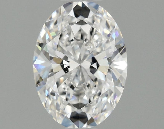Lab-Grown Oval Diamond - 0.96 Carats, E Color, VVS2 Clarity - Certified by IGI - Report Number: LG646490286