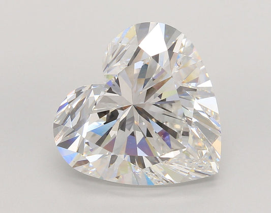 Lab-Grown Heart Diamond - 8.1 Carats, F Color, VS1 Clarity - Certified by IGI - Report Number: LG700562128