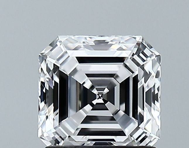 Lab-Grown Asscher Diamond - 1.36 Carats, D Color, VVS1 Clarity - Certified by GIA - Report Number: 5231440557