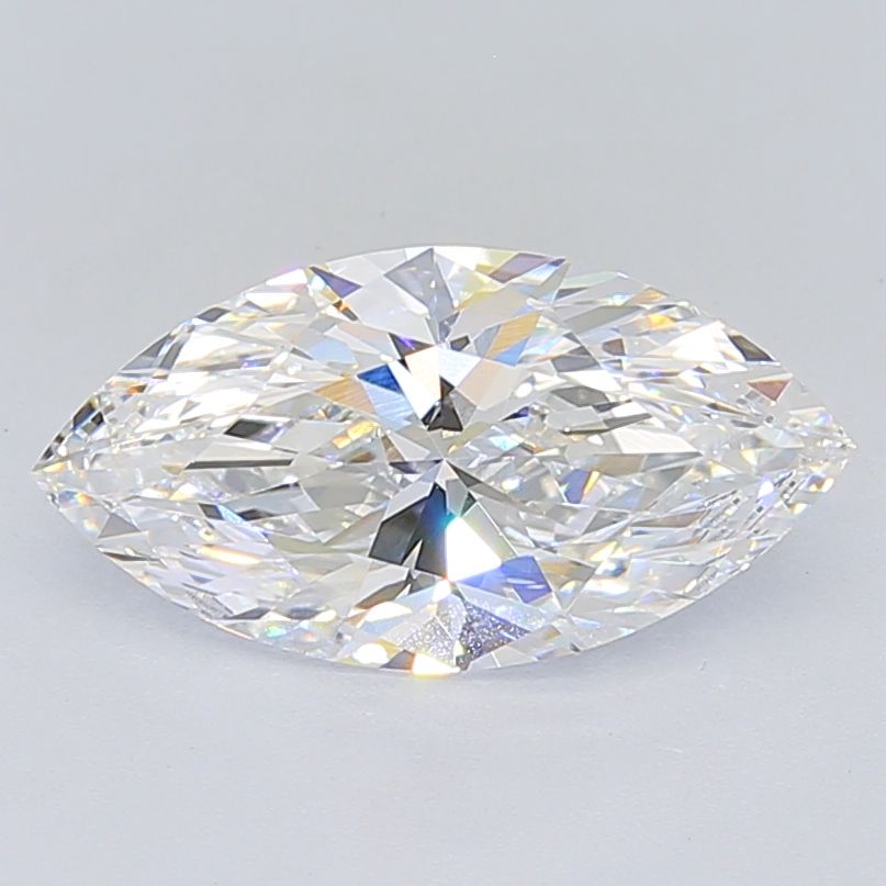 Lab-Grown Marquise Diamond - 3.5 Carats, E Color, VVS2 Clarity - Certified by IGI - Report Number: LG675534221