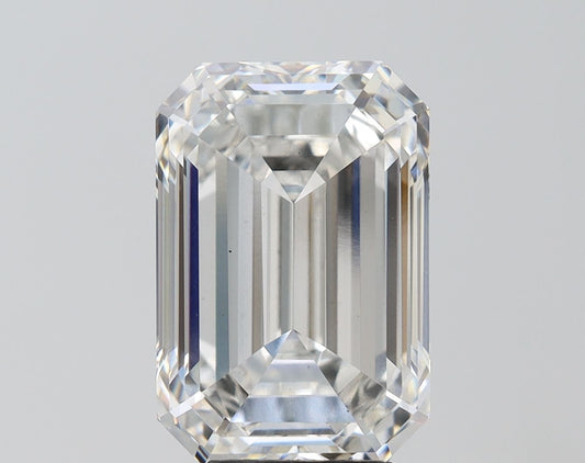 Lab-Grown Emerald Diamond - 8.01 Carats, F Color, VS2 Clarity - Certified by IGI - Report Number: 605360431