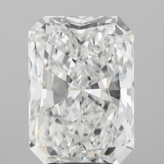 Lab-Grown Radiant Diamond - 3.5 Carats, E Color, VS2 Clarity - Certified by IGI - Report Number: LG708571012