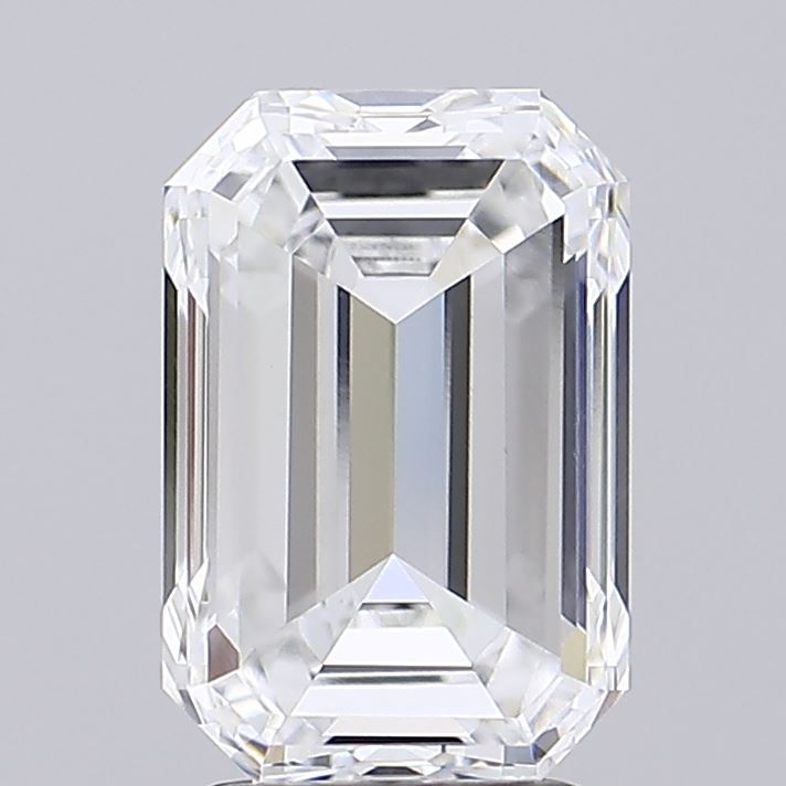 Lab-Grown Emerald Diamond - 3.5 Carats, E Color, VVS2 Clarity - Certified by IGI - Report Number: LG706540320