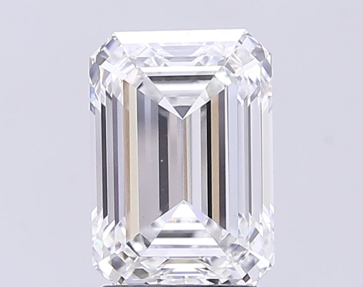 Lab-Grown Emerald Diamond - 3.01 Carats, F Color, VVS2 Clarity - Certified by IGI - Report Number: LG717593941