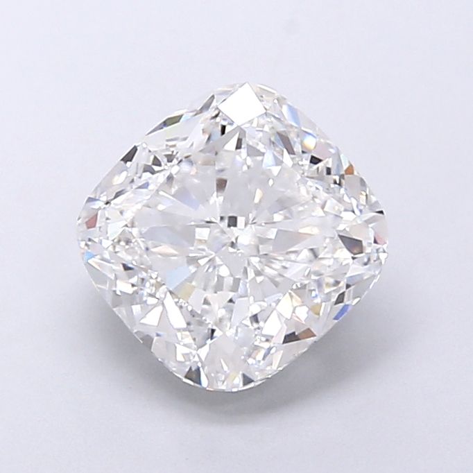 Lab-Grown Cushion Diamond - 3.46 Carats, E Color, VVS2 Clarity - Certified by IGI - Report Number: LG689540923