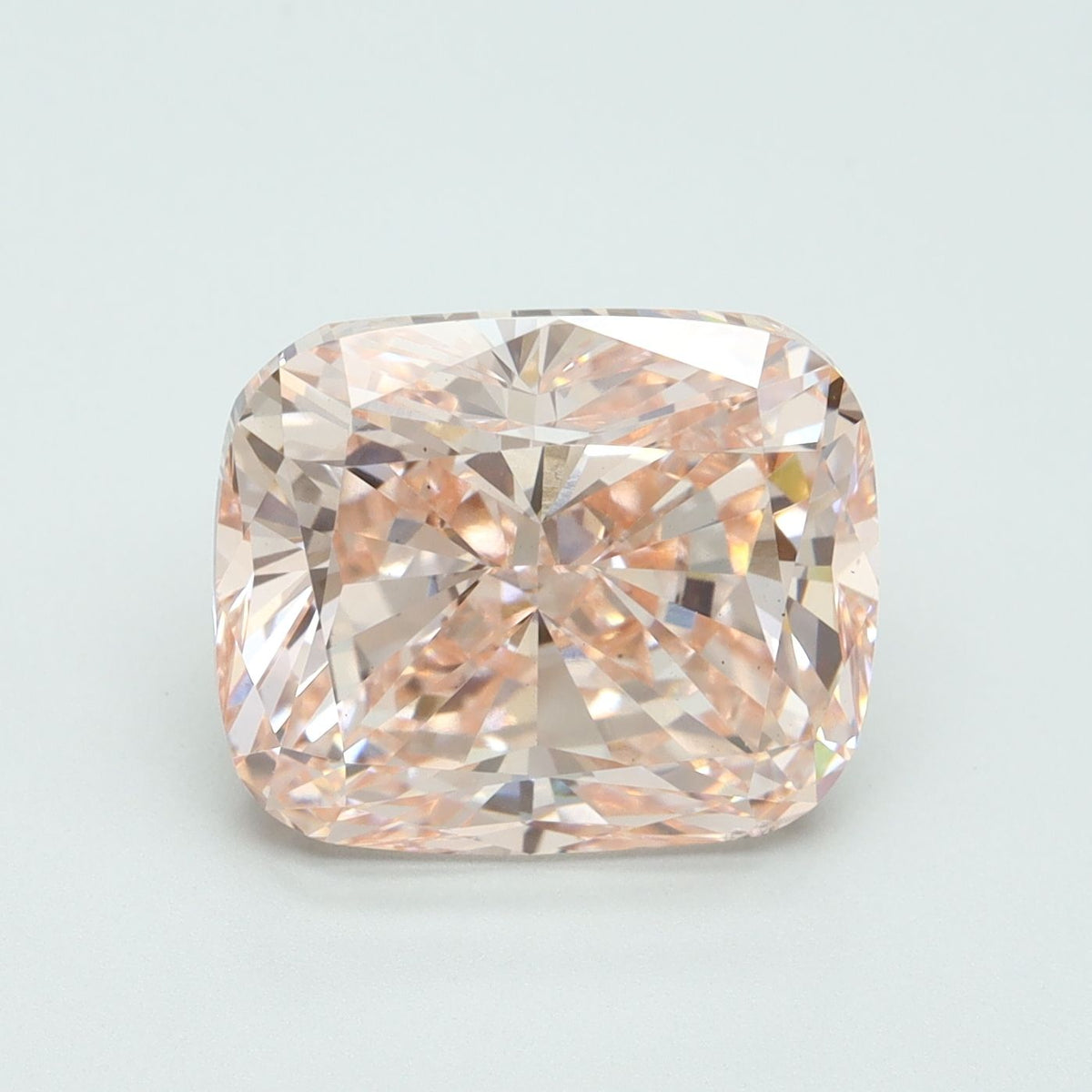 Lab-Grown Cushion Diamond - 6.04 Carats, Fancy Intense Pink Color, VS1 Clarity - Certified by IGI - Report Number: LG616416817