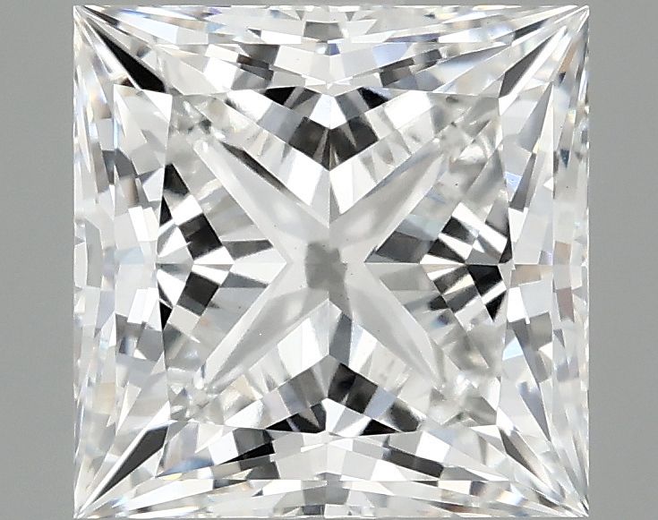Lab-Grown Princess Diamond - 3.59 Carats, E Color, VS1 Clarity - Certified by IGI - Report Number: LG689591281