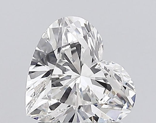Lab-Grown Heart Diamond - 1.5 Carats, F Color, VS1 Clarity - Certified by IGI - Report Number: LG690528744