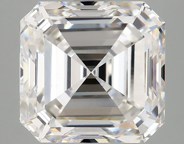 Lab-Grown Asscher Diamond - 3.06 Carats, F Color, VS1 Clarity - Certified by IGI - Report Number: LG677529207
