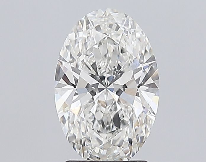 Lab-Grown Oval Diamond - 2.5 Carats, F Color, VS1 Clarity - Certified by IGI - Report Number: LG687508217