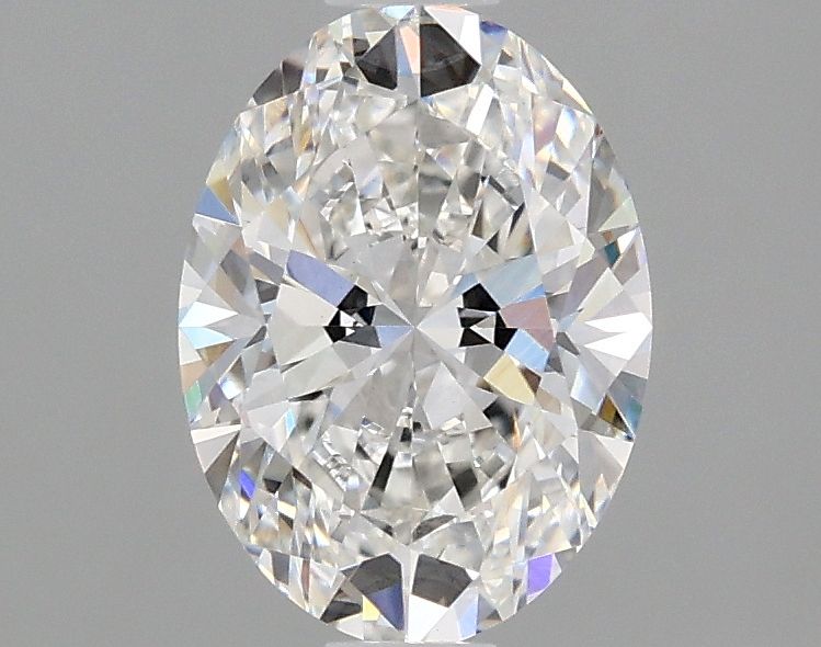 Lab-Grown Oval Diamond - 1.47 Carats, F Color, VVS2 Clarity - Certified by IGI - Report Number: LG665425045