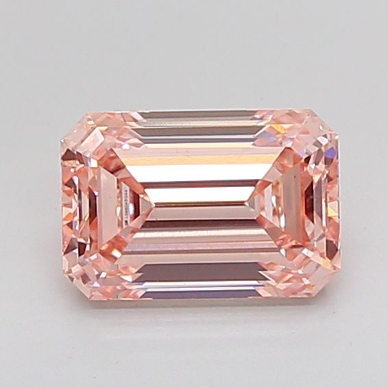 Lab-Grown Emerald Diamond - 2.57 Carats, Fancy Intense Pink Color, VS1 Clarity - Certified by IGI - Report Number: LG660431244