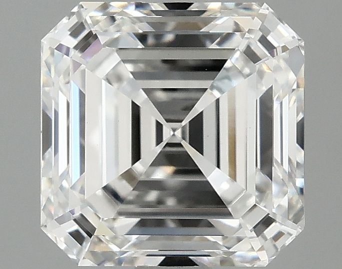 Lab-Grown Asscher Diamond - 2.06 Carats, F Color, VVS2 Clarity - Certified by IGI - Report Number: LG713502029
