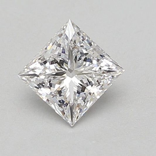Lab-Grown Princess Diamond - 0.95 Carats, D Color, VS2 Clarity - Certified by IGI - Report Number: LG677508104