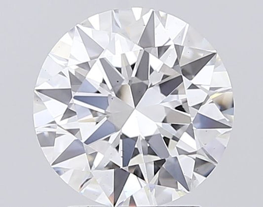 Lab-Grown Round Diamond - 2.51 Carats, E Color, VS2 Clarity - Certified by IGI - Report Number: LG691501615