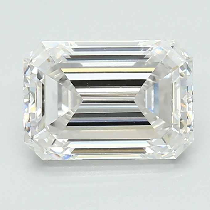 Lab-Grown Emerald Diamond - 1.95 Carats, F Color, VVS2 Clarity - Certified by IGI - Report Number: LG687527634