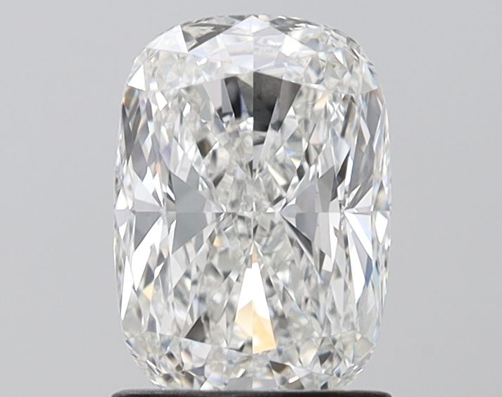 Lab-Grown Cushion Diamond - 1.5 Carats, F Color, VVS2 Clarity - Certified by IGI - Report Number: LG675563752