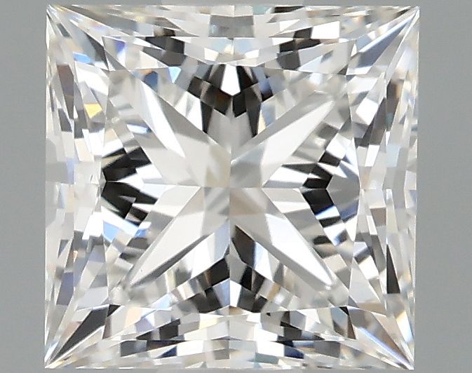 Lab-Grown Princess Diamond - 1.47 Carats, F Color, VVS2 Clarity - Certified by IGI - Report Number: LG678555781