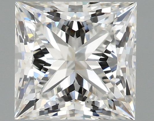 Lab-Grown Princess Diamond - 1.47 Carats, F Color, VVS2 Clarity - Certified by IGI - Report Number: LG678555781