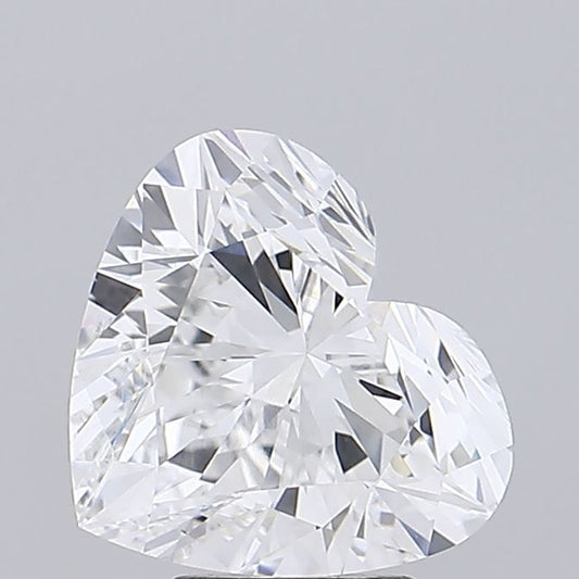 Lab-Grown Heart Diamond - 4.06 Carats, E Color, VVS2 Clarity - Certified by IGI - Report Number: LG635417701