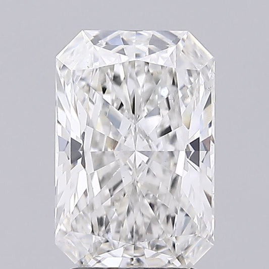 Lab-Grown Radiant Diamond - 2.51 Carats, F Color, VVS2 Clarity - Certified by IGI - Report Number: LG669481550