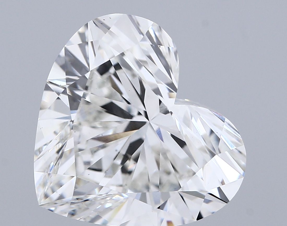 Lab-Grown Heart Diamond - 8.09 Carats, F Color, VS1 Clarity - Certified by IGI - Report Number: LG674508972