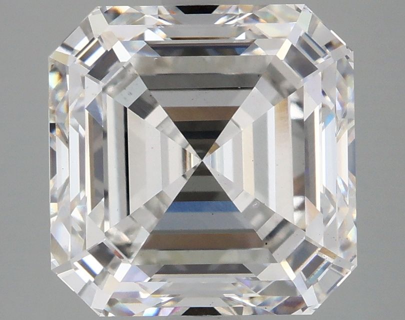 Lab-Grown Asscher Diamond - 5.05 Carats, E Color, VS2 Clarity - Certified by IGI - Report Number: LG663411925