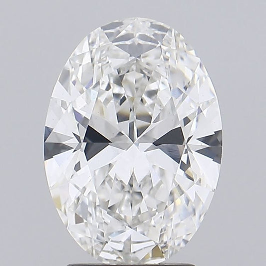 Lab-Grown Oval Diamond - 2.55 Carats, E Color, VS1 Clarity - Certified by IGI - Report Number: LG719546458