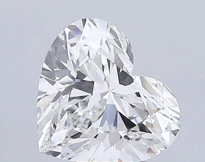 Lab-Grown Heart Diamond - 5.02 Carats, F Color, VS1 Clarity - Certified by IGI - Report Number: LG675504423