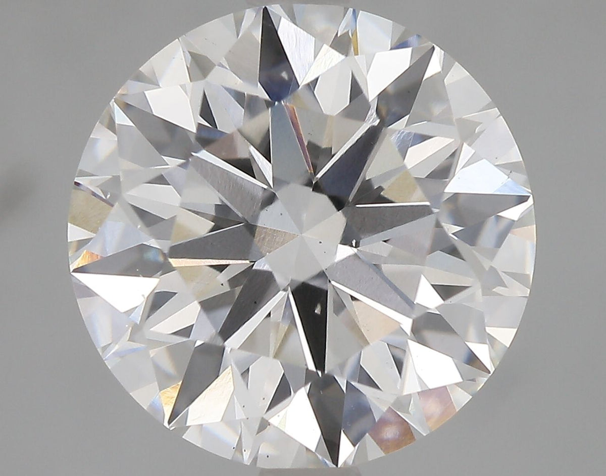 Lab-Grown Round Diamond - 3.5 Carats, F Color, VS2 Clarity - Certified by IGI - Report Number: LG621424058
