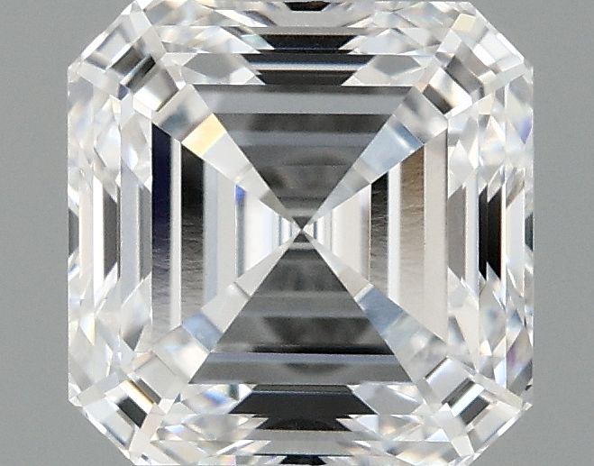 Lab-Grown Asscher Diamond - 1.1 Carats, D Color, VVS2 Clarity - Certified by IGI - Report Number: LG691541978
