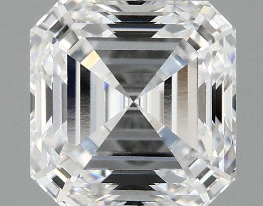Lab-Grown Asscher Diamond - 1.1 Carats, D Color, VVS2 Clarity - Certified by IGI - Report Number: LG691541978