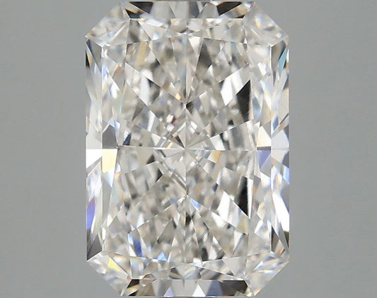 Lab-Grown Radiant Diamond - 2.96 Carats, F Color, VVS2 Clarity - Certified by IGI - Report Number: LG680585712