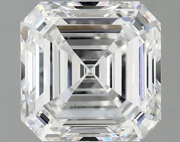 Lab-Grown Asscher Diamond - 2.01 Carats, D Color, VS2 Clarity - Certified by IGI - Report Number: LG710539943