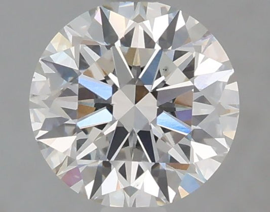 Lab-Grown Round Diamond - 1.04 Carats, Fancy Vivid Blue Color, VS1 Clarity - Certified by IGI - Report Number: LG680563643