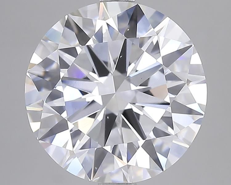 Lab Grown Round Bezel size (US 7) Set 18K Yellow Gold 2.2mm Band Width (6.01ct TCW)