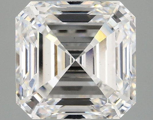 Lab-Grown Asscher Diamond - 3.03 Carats, D Color, VS2 Clarity - Certified by IGI - Report Number: LG680585521