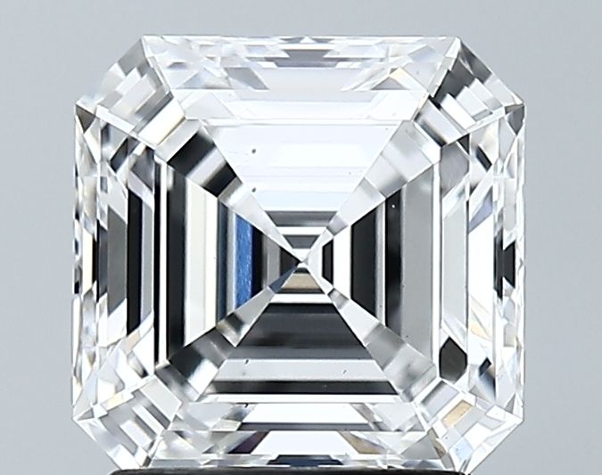 Lab-Grown Asscher Diamond - 2.05 Carats, D Color, VS2 Clarity - Certified by GIA - Report Number: 6481594042