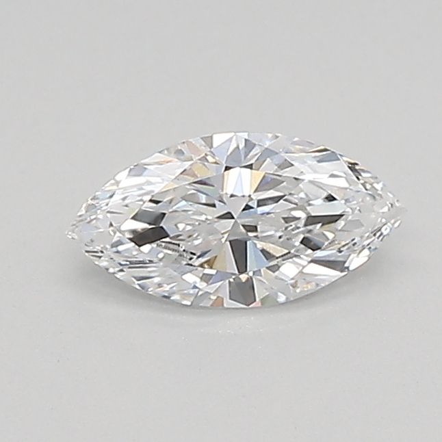 Lab-Grown Marquise Diamond - 0.33 Carats, D Color, VS1 Clarity - Certified by IGI - Report Number: LG687533525