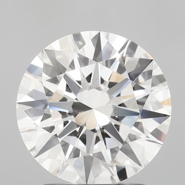 Lab-Grown Round Diamond - 2.99 Carats, E Color, VS1 Clarity - Certified by IGI - Report Number: LG687511658