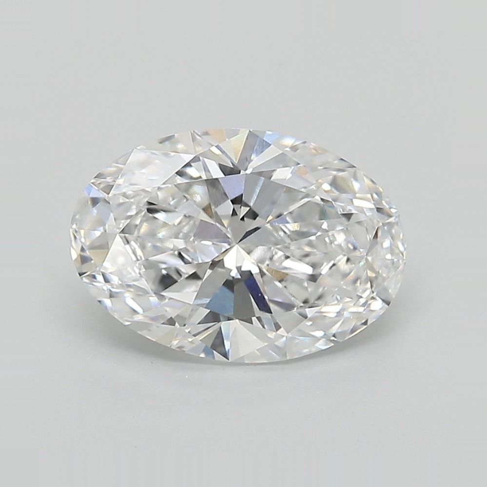 Lab-Grown Oval Diamond - 2.53 Carats, D Color, VVS2 Clarity - Certified by IGI - Report Number: LG691525010